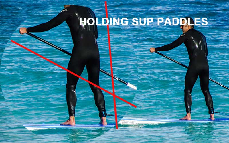 How to hold sup paddle feature picture