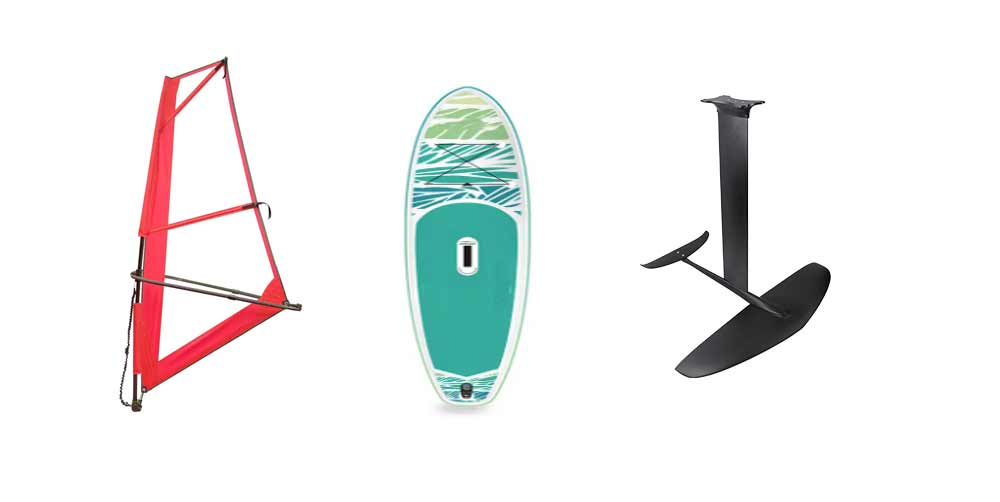 The Equipment of Windsurfing Foiling
