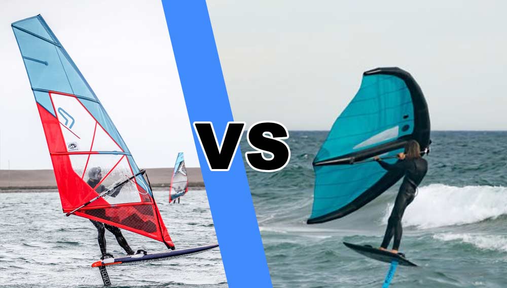 What is the Difference Between Wing Surfing and Wingfoiling