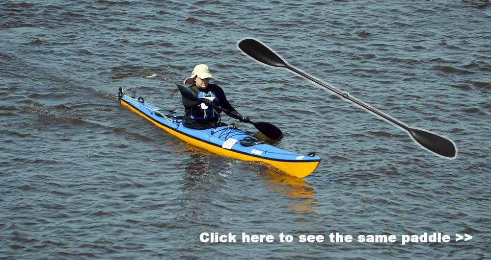racing kayak paddle