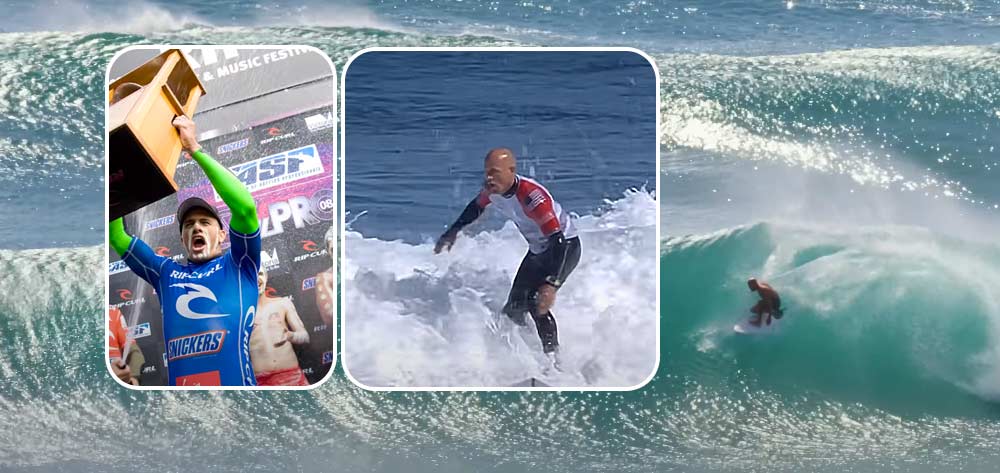 urfing champion Kelly Slater