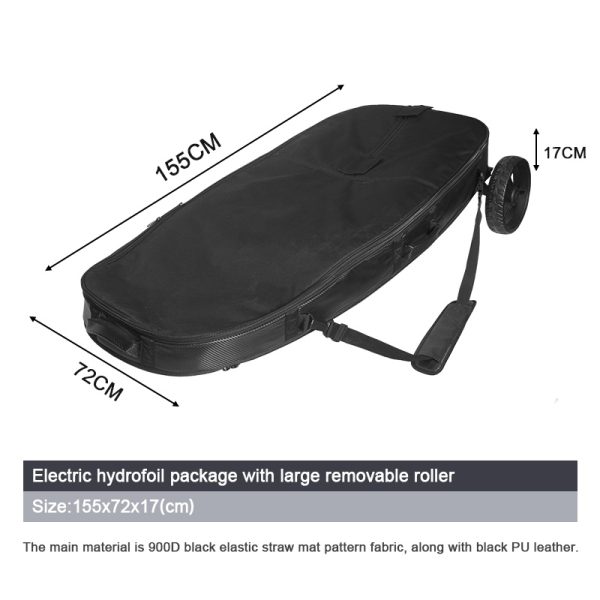 Efoil Electric Surfboard Wheelie Bag Size