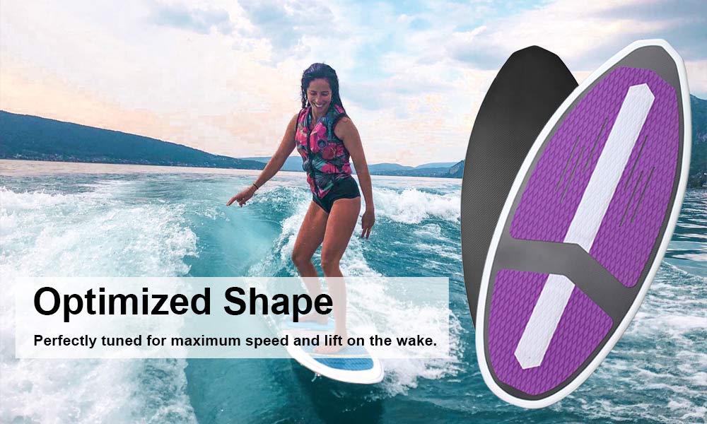 wakeboard features4: Optimized Shape