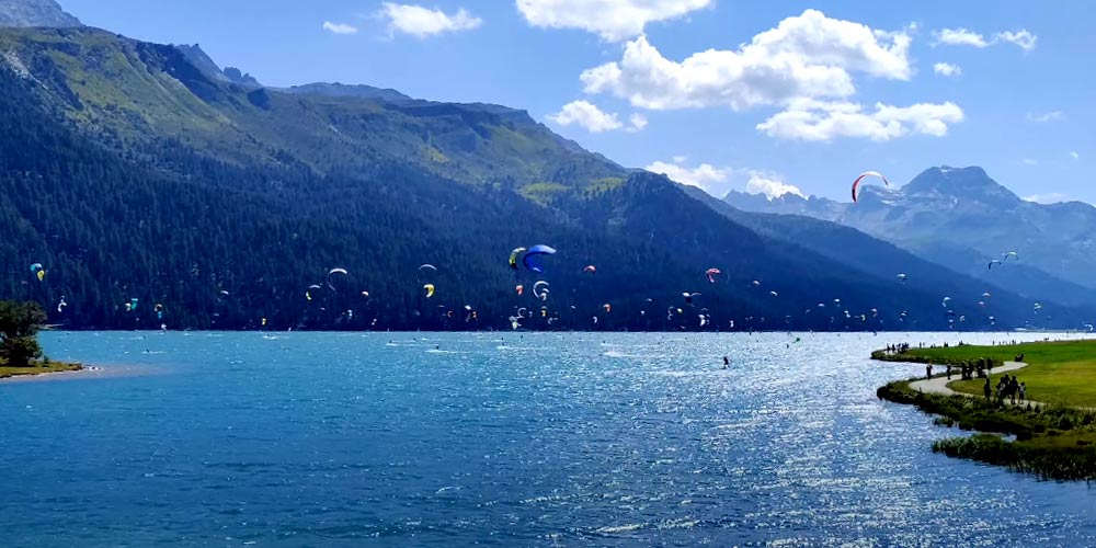 Lake Silvaplana, Switzerland