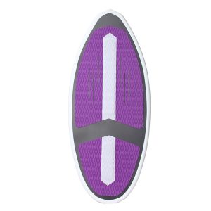 a purple and white Skim Wakesurf Board