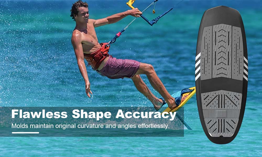 Flawless Shape Accuracy kite foil board