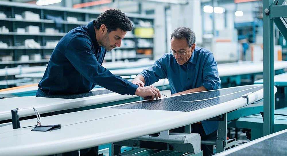 Assessing the surfboard's Damage