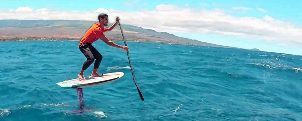 Downwind Foil Paddling Technique