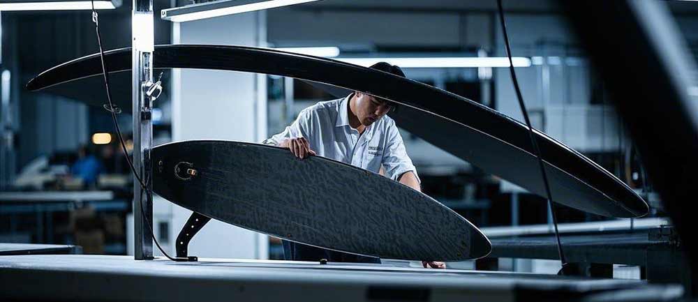 carbon fiber surfboard repair Preparing the Surface